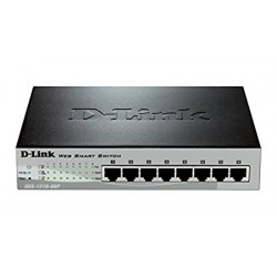 D-Link DES-1210-08P 8-port 10/100 Smart PoE Switch
