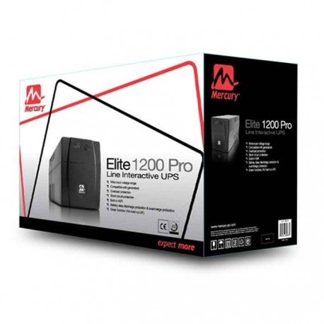 Mercury Elite 1200VA 1200 Pro Line Interactive UPS