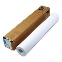 HP Designjet Large Format Paper, 24 inches x 150 feet, 21lb Roll Q1396A