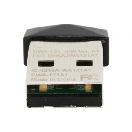 D-Link Wireless N-150 Mbps USB Wi-Fi Network Adapter (DWA-121)