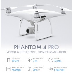 DJI - Phantom 4 Pro Quadcopter - White