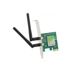 TP-LINK TL-WN881ND Wireless N300 PCI Express Adapter, 300 Mbps, w/ WPS Button