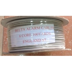 Belta Alarm Cable 6 Core 100 YARDS