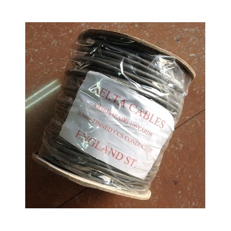 Belta Telephone Cable 8 Wire (4 Pair) 100 Yards 0.5mm TINNED CCS Conductor