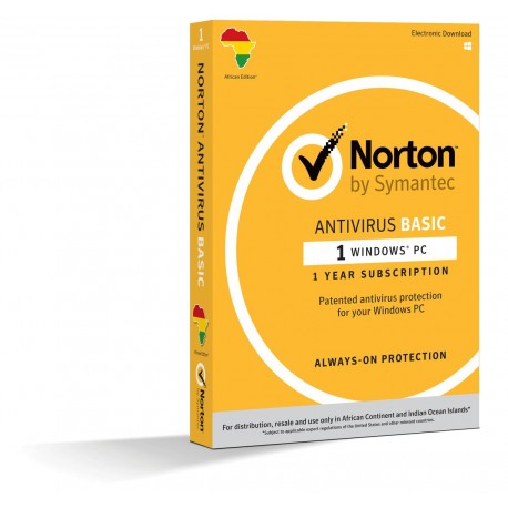 Norton Antivirus Basic - 1 Year Subscription