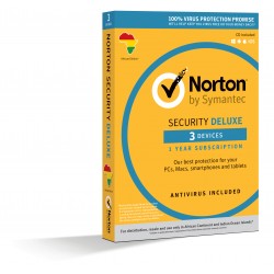 Norton Symantec Security DELUXE 3 Devices - 1 year Subscription