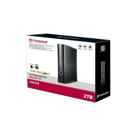 2TB External HDD Transcend StoreJet 35T 7200RPM (TS2TSJ35T)