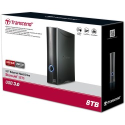 Transcend 8TB USB 3.1 StoreJet 35T3 3.5'' External Hard Drive