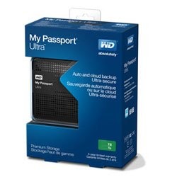 WD My Passport Ultra 2 TB Portable External USB 3.0 Hard Drive