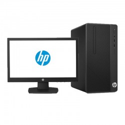 HP 290 G4 intel Core i5 Micro tower PC 4GB RAM 1TB HDD DVD Windows 10 Pro 18.5 inches Screen Size, HP Wired keyboard and mouse 