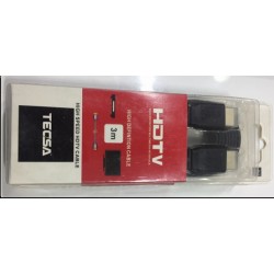 TECSA 3m (10 ft) High Speed HDMI Cable - HDMI Cable - HDMI to HDMI M/M