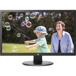 HP 24UH 24-inch LED Backlit Monitor with VGA, DVI-D, and HDMI inputs