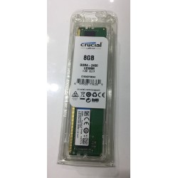 Crucial 8GB DDR4 2400 UDIMM 1.2V CL17 Desktop Memory