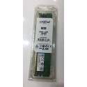 Crucial 8GB DDR4 2400 UDIMM 1.2V CL17 Desktop Memory