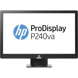 HP P240va 60.45 cm (23.8") Full HD LED HDMI, VGA DP inputs ProDisplay Monitor(N3H14AT)