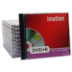 Imation Slimcase DVD+R 4.7GB/120Min/16x (10 Disc)