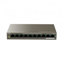 TEF1110P-8-102W Switch / 8-Port10/100Mbps+2 Gigabit Desktop Switch With 8-Port PoE Tenda
