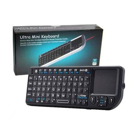 Ultra mini KEYBOARD RT-MWK02-BT [Bluetooth] with Touch pad + Presenter