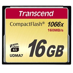 Transcend 16GB CompactFlash Memory Card 1000x (TS16GCF1000)