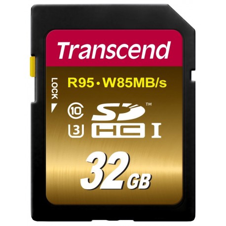 Transcend 32 GB High Speed 10 UHS Flash Memory Card (TS32GSDU3X)