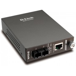 D-Link DMC-300SC/E 100Base-TX UTP to 100Base-FX MM SC Fast Ethernet Fiber Media Converter Black