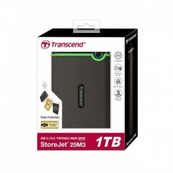 Transcend 1 TB StoreJet M3 Military Drop Tested USB 3.0 External Hard Drive
