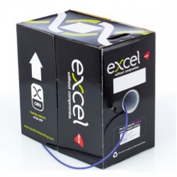 Excel CAT6 UTP Category 6 Cable U/UTP Dca LS0H 305m Box - Violet 100-071