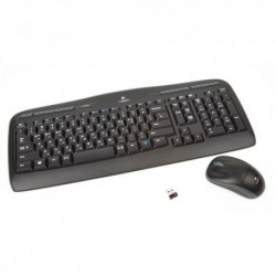 Logitech MK330 2.4Ghz Wireless Desktop Mouse and Keyboard Combo English/Korean Type