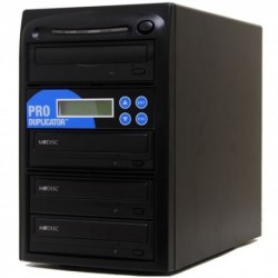 Produplicator 1 to 3 M-Disc Permanent Data Back Up Disc CD DVD Duplicator with Nero Essentials Burning Software - Standal