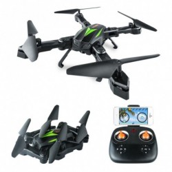 AKASO A200 Drone with Camera 720P FPV Drones Live Video 6-Axis Gyro 2.4GHz Altitude Hold Foldable Arms RC Drones for Kids Beg