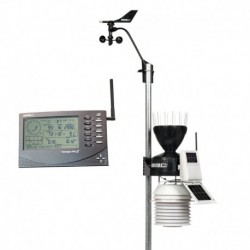 Davis Instruments 6153 Vantage Pro2 Wireless Weather Station with 24-Hour Fan Aspirated Radiation Shield and LCD Display Cons