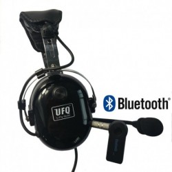 UFQ PNR Aviation Headset Free with Bluetooth Adapter Now TOP Sky Studio Great PNR Aviation Headset and Mp3 Input Bose Grade H