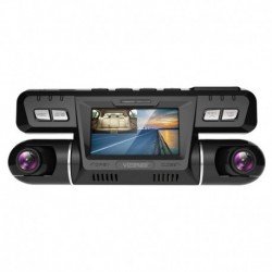 Vizomaoi P28 Dash Cam with WiFi, Dual 1920x1080P Front and Cabin Dash Camera for Cars, Uber Taxi