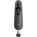 Logitech R500 Laser Presentation Remote Clicker with Dual Connectivity Bluetooth or USB