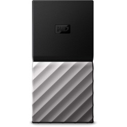 WD 512GB My Passport SSD Portable Storage - USB 3.1 - Black-Gray - WDBK3E5120PSL-WESN