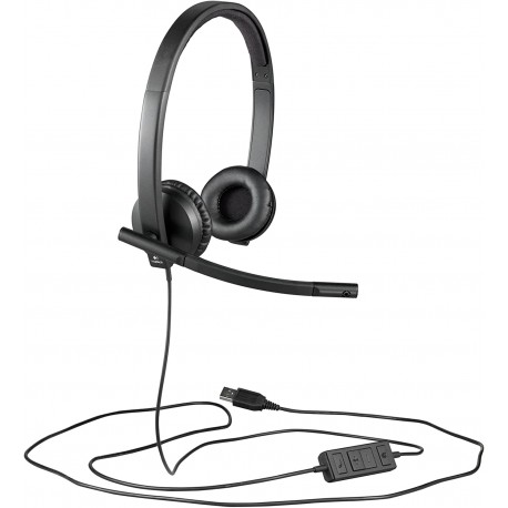 Logitech H570E - USB Headset with Noise Cancelling Mic