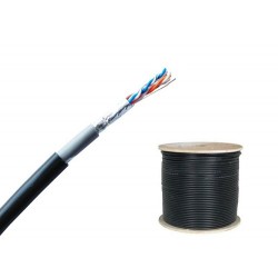 D-LINK CAT6 FTP 23 AWG Solid Outdoor Network Cable 305m / Roll PVC