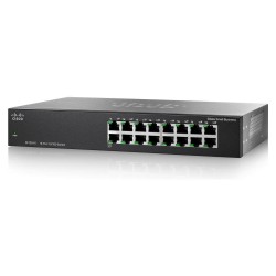 Cisco 16-Port Desktop Switch Small Business SF100D-16-NA Unmanaged 100 Series