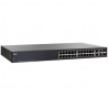 Cisco 26-Port Gigabit Managed Switch, SG300-28 (SRW2024-K9-UK) 2x Gigabit/SFP Combo Uplinks, 300 Series