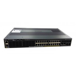 Cisco 24 ports - managed Catalyst WS-C2960X-24PSQ-L - switch - desktop, rack